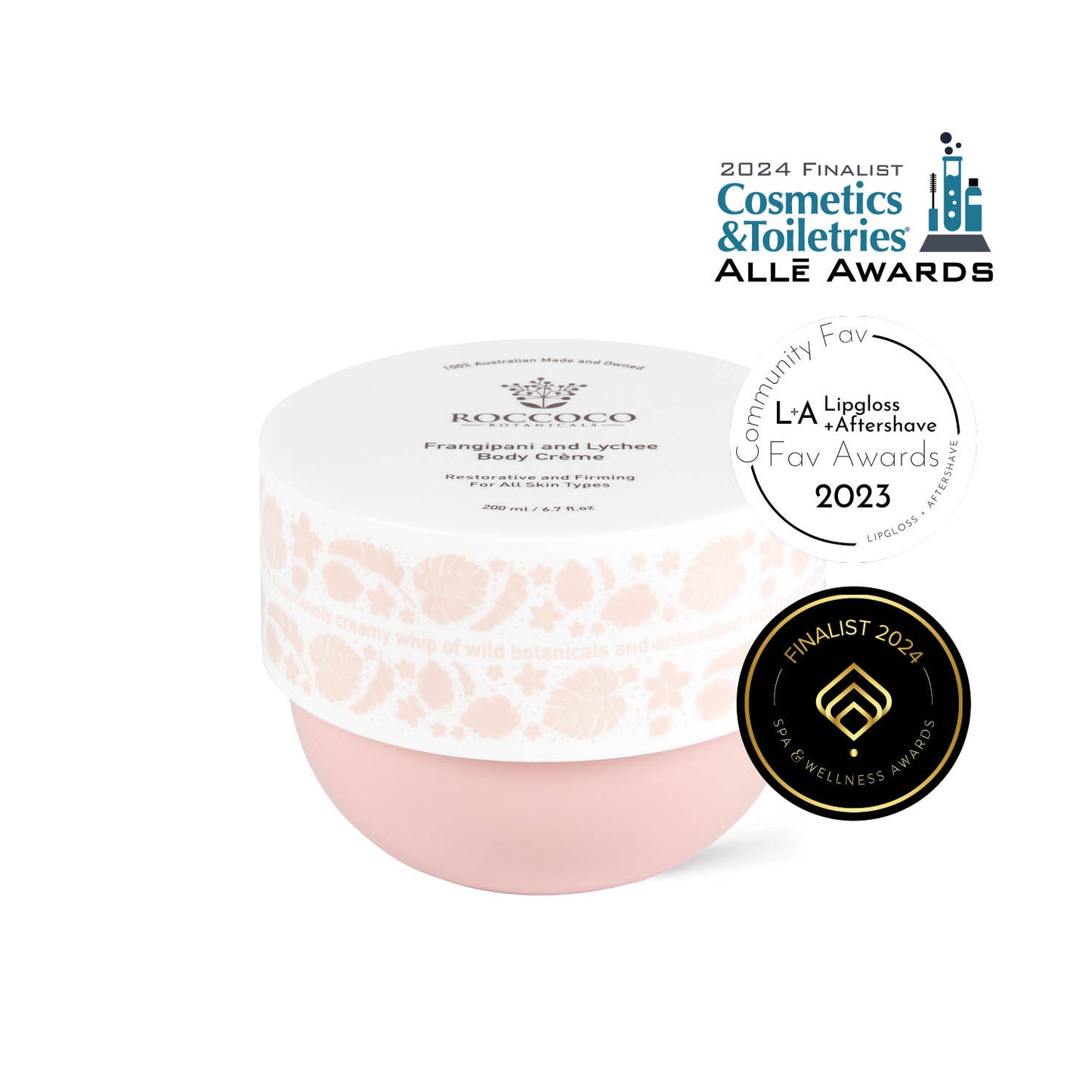 Frangipani & Lychee Body Cream